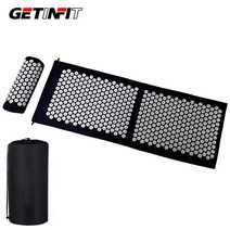 마사지의자 마사지베드 마사지기계 소형안마의자 Getinfit 마사지 쿠션 요가 매트 지압 완화 스트레스 뒤로, 28 Type-B with bag, 28 Type-B with bag