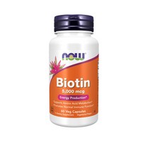 나우푸드 비오틴 5000mcg Biotin 60캡슐, 단품, 60정