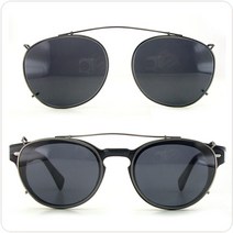 427K-CLIP-01 수제 명품 뿔테 안경테 귀고무 칼자이스렌즈 알작은 코받침 오버사이즈 변색렌즈