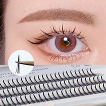 Routop 부분 인조 속눈썹 A형 속눈썹 연장 9+10+12mm