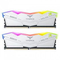 TeamGroup DDR5-6400 CL40 DELTA RGB 화이트32G(16x2)