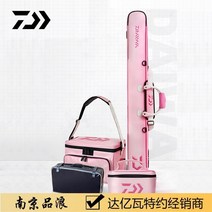 다이와 Dayiwa 22 뉴 헤라 로드 백 베이트 박스 세그먼트 차이 쿠션 블랙 풀 1.3m 낚시 장비 백, 4-없음