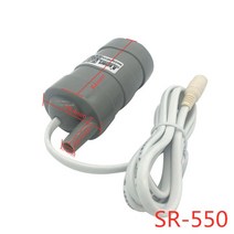 유압펌프 하이 리프트 5M 12V 24V 고압 DC 잠수정 펌프 600L H 1000L 마이크로 모터 스트레이트 슬롯 커팅, 02 SR-550_02 24V