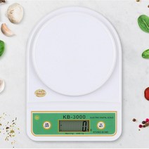 과일청 식단 주방용 정밀 전자저울 3kg 드레싱 실험실 초정밀 계량 식품, KB-3000