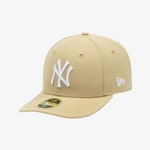 [백화점매장 정품출고] 뉴에라 야구모자 볼캡MLB 프리커브드 뉴욕 양키스 로우 프로파일 사이즈캡 베가스 골드13549110