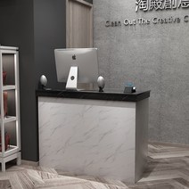 안내데스크 원목 업소 무대 단상, 시멘트 그레이 80x45x100cm