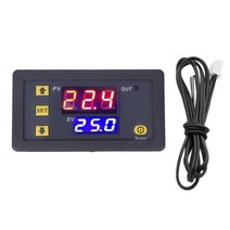 STK LED 디지털 온도 조절기 온도 제어 센서 온도 조절기 12V, 24V