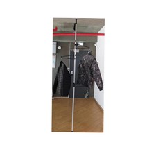 패션샵 남성옷매장 높이조절폴행거 레스토랑 옷걸이대 DIY행거 옷걸이행거 작은방을효율적으로 원룸가구, 1단 폴행거