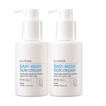 일리윤 저자극이지워시 선크림 150ml 2개