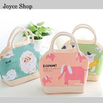 Joyce shop 오래달리기 동물친구들 / 보온 보냉 백 아이스가방 쿨러백 도시락가방 쿨러백 피크닉가방, 04