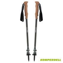 [Weshop] [KOMPERDELL] 컴퍼델 트래킹폴 등산스틱 Ridgehiker Cork Powerlock 140cm 코르크그립 3단스틱, 코르크 파워락:140cm
