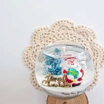 (수반용기 2개만들기) 레드산타-크리스마스 양초 젤캔들 키트 만들기(200ml/2), 레몬라벤더, 블루