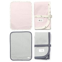 [밍크뮤]SC 체크휴대용방수패드 2종택1 0-3세 방수요 출산선물 신생아 유아 방수패드 30W70ABF02J