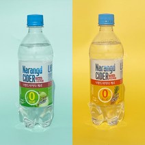 동아오츠카 나랑드 사이다 제로 500ml 그린애플 7개 + 파인애플 7개 혼합 14페트