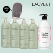 라끄베르 아무때나 때필링X4개+바디워시+샤워장갑, 단일옵션