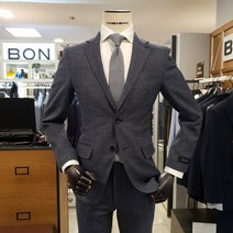 본 봄여름 마이크로패턴 조직 수트
