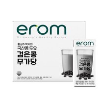 [이롬] 황성주 검은콩무가당두유 190ml x 40팩, 상세 설명 참조, 40개