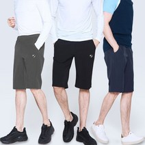 6부 냉장고 고무줄밴딩 남성 기능성 여름 반바지 쿨