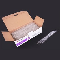 깔끔하고 편리한 제본용 크리스탈링 14mm 스프링제본 제본재료 스프링철 제본와이너링 제본코일링 제본링