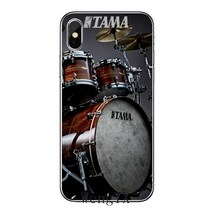 드럼매트 카펫 러그 액세서리 전화 케이스 아이폰 호환 11 Pro XS Max XR X 8 7 6 6S Plus 5 5S SE 4S 4 iPod Touch 타마 드럼, [09] For iPhone XR, [02] TAMA-Drums-D-02