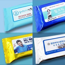 홍보용물티슈 10~30매 / 다양한 디자인과 색상 / 판촉용 전도용 물티슈 (1000매), 30매입, 1000개