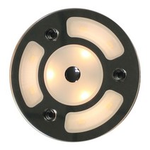 카라반 캠핑카 트레일러 rv 천장 조명 12v 24v 디 밍이 가능한 led 3w 캠퍼, 흰색과 따뜻한 흰색