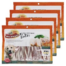 마이도기 프리미엄 강아지간식 400g, 치킨샌드위치맛, 4개