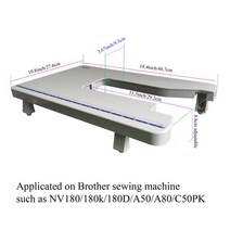 형제 가정용 재봉틀 테이블 액세서리 NV180/180k/180D/A50/A80/C50PK, [01] Brother table