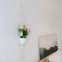 바보사랑 마마스 마크라메 화분걸이 타입04.아이마이홈