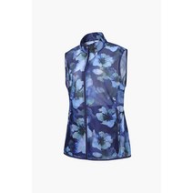 [코오롱스포츠] 여성 프린트 방풍 조끼 JKVAM22262NAY