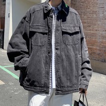 차이나청자켓 봄가을 계절 데님자켓 남자 고가 박시코트 입체 카고 재킷 트렌드 상의 JK408P70 4993652789