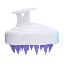 머리 두피 케어 샴푸 마사지기 관리기 쿨링 마사지솔, 화이트