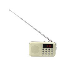 PCC AM / FM 라디오 MP3 음악 플레이어 TF MicroSD 카드 미디어 휴대용 스피커 SPK-AM-FM