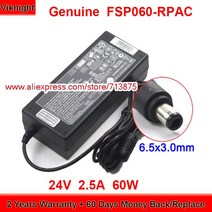 노트북 액세서리 거치대 정품 얼룩말 GK420 24V 2.5A 60W GX420D 프린터 어댑터 FSP060-RPAC P1028888-006, 한개옵션0