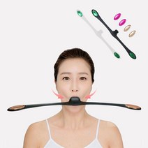 볼살빼기 얼굴 마사지 공진 운동기구, 블랙 (2/16 순차발송)