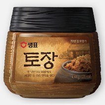 샘표 토장 100%콩된장 맛있는 집 된장 900g, 1개