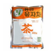 유자차 자판기용 900g 대용량 사무실 탕비실 비치용 전통차, 6개
