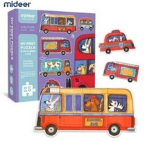 socean 25P 조각 맞추기 탈것 퍼즐 조립 퍼즐 모자이크 모형 만들기 만들기 퍼즐 놀이 아가 장난감 놀이 키트 아기