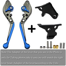 바이크 오토바이 부품 액세서리 핸들 CNC 브레이크 클러치 레버 혼다 VFR800X 크로스러너 VFR800X/F V4 -, [05] A7 B7 C4 D4