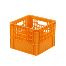 SK플라스틱 플라스틱바구니 운반상자 모음 다양한 바구니, 35.우유1호 노랑