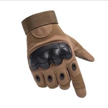 방화 장갑 안전 내열 내화 육군 전술 장갑 전술 장갑 군사 슈팅 paintball airsoft 자전거 motocross 전투 너클 하드 반 손가락 장갑, 4, XL