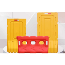 PE드럼 중앙분리 진입금지 도로 공사 차단 PE방호벽, 1300x700 옐로우 5.5kg