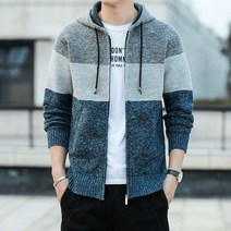 남자 명품 가디건 최우식 송민호 니트 남성 니트집업 코트코디 아우터 후드집업 자켓