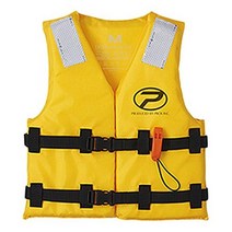 프록스 소형 선박용 구명조끼(형식인정) 아동용 M사이즈 TK13B2M 옐로우M