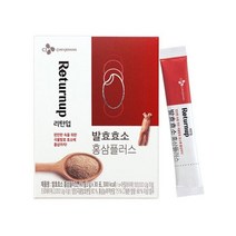 리턴업 발효효소 홍삼플러스30티/잔티젠/전립소/아쿠아뱅크/가르시니아, 상세페이지 참조, 상세페이지 참조