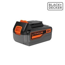 블랙앤데커 18V 4.0Ah 리튬이온 배터리 BL4018 MAX 20V, 1개