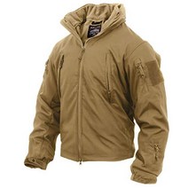 로스코 Rothco 3-in-1 스펙 옵스 소프트 쉘 재킷 캠핑용 아웃도어용 경량 바람막이 점퍼
