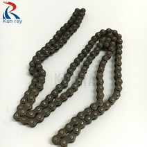 체인 25H 체인 124 링크 6.35mm 피치 예비 마스터 47-49cc 미니 먼지 ATV 포켓 바이크 모토 MY1016 모터 스