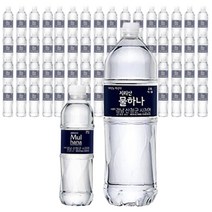 지리산 물하나 순수 천연 네츄럴 미네랄워터 500ml 40 60 80펫 2L 12 24 30펫, 2L 24펫