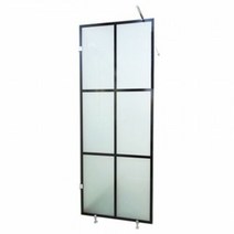 A6마트 격자 불투명파티션 750 욕실칸막이 샤워부스, 단품